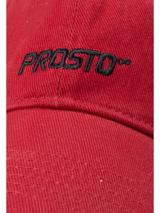 PROSTO. PROSTO. Czapka z daszkiem Infinity Bordowy