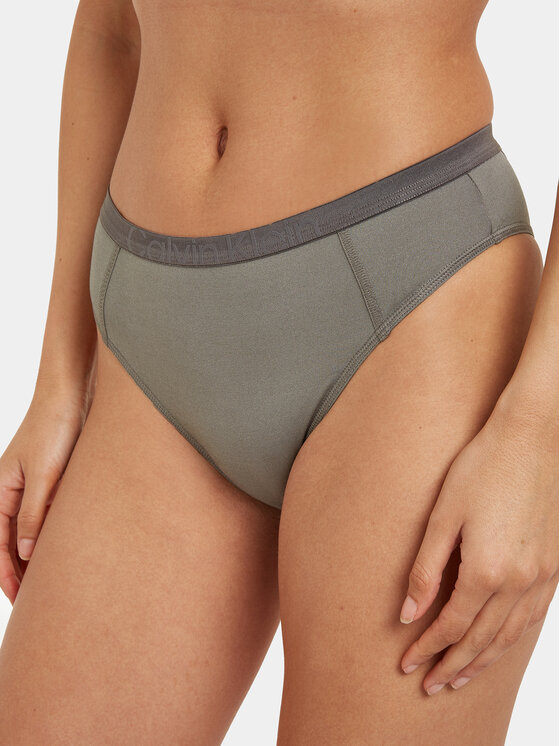 Calvin Klein Underwear Klasične Spodnje Hlačke 000QF7432E Siva