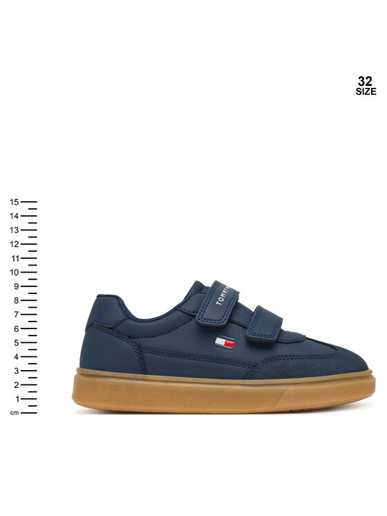 Tommy Hilfiger Tommy Hilfiger Sneakers Low Cut Velcro Sneaker T1X9-35219-1269 S Dunkelblau