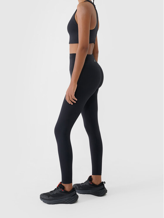 4F 4F Legginsy 4FWAW26TFTIF487-20S Czarny Active Fit