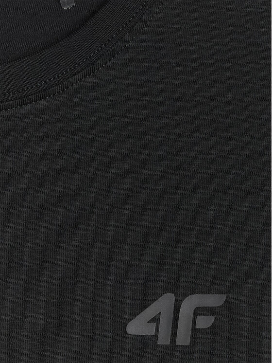 4F 4F Longsleeve NOS Czarny Slim Fit