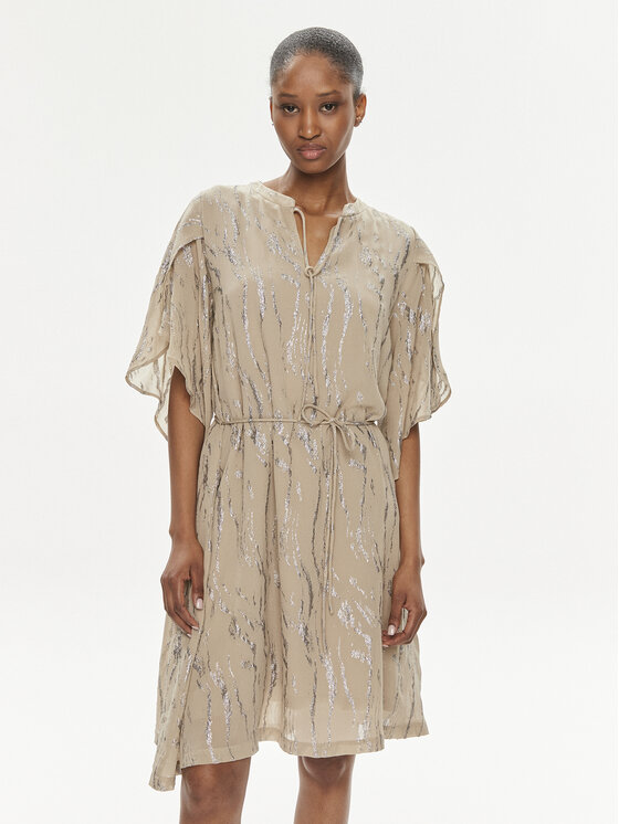 Bruuns Bazaar Bruuns Bazaar Сукня-сорочка Parez BBW3953 Бежевий Regular Fit