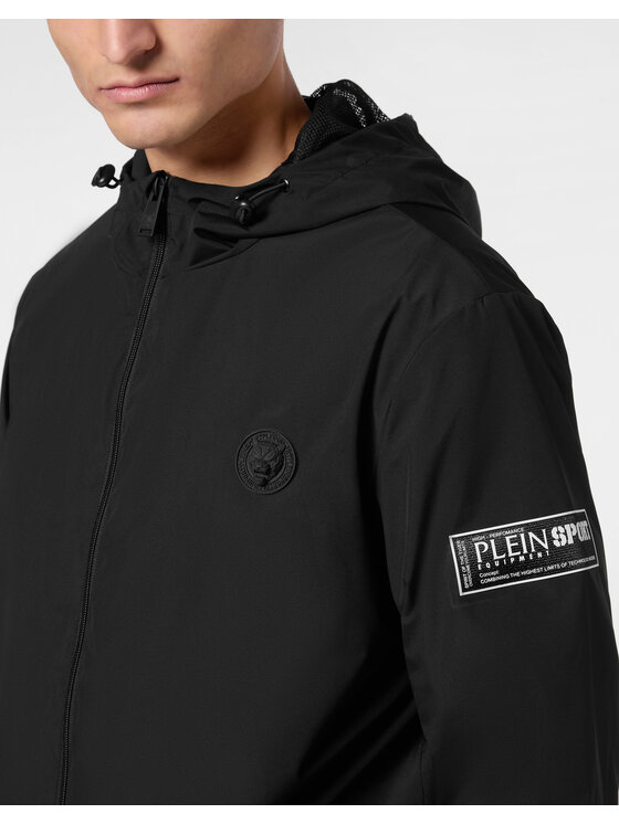 Plein Sport Plein Sport Větrovka 23111 Černá Regular Fit