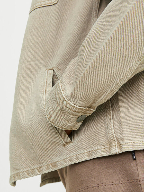 Jack & Jones Jack & Jones Geacă de blugi Chase 12249029 Bej Loose Fit