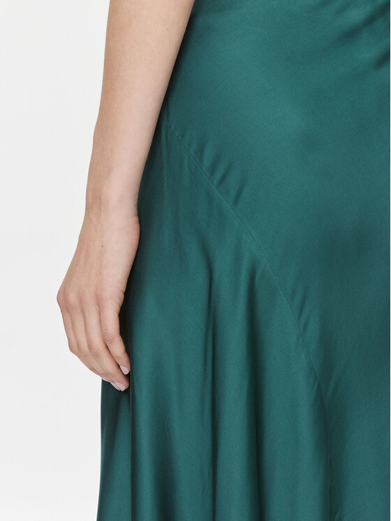 Samsøe Samsøe Samsøe Samsøe Fustă midi Victoria Bias F23300149 Verde Regular Fit