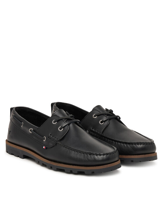 Tommy Hilfiger Tommy Hilfiger Mokasíny Light Lth FM0FM05746 Černá