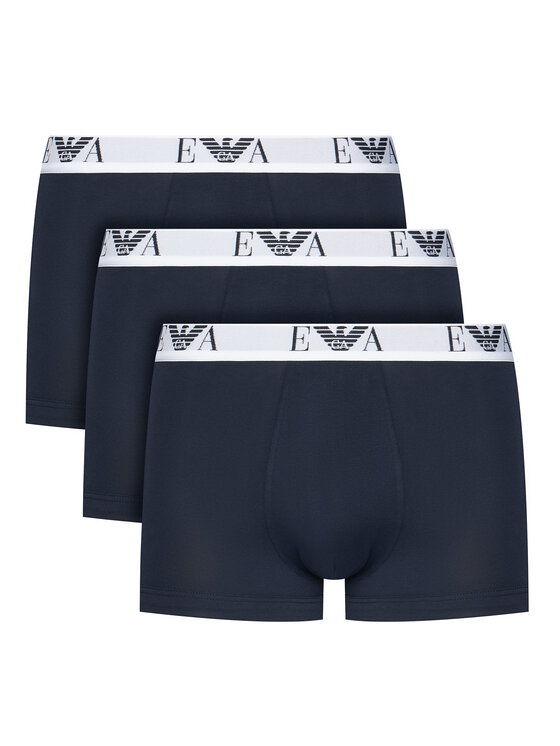 Emporio Armani Underwear Komplet 3 par bokserek EM000259 AF14131 MB139 Granatowy