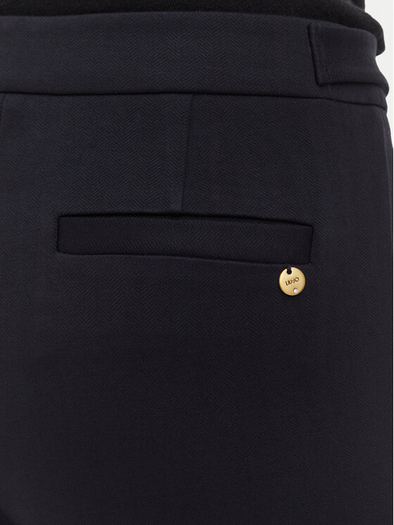 Liu Jo Liu Jo Παντελόνι υφασμάτινο WF6264 J3976 Σκούρο μπλε Flare Fit