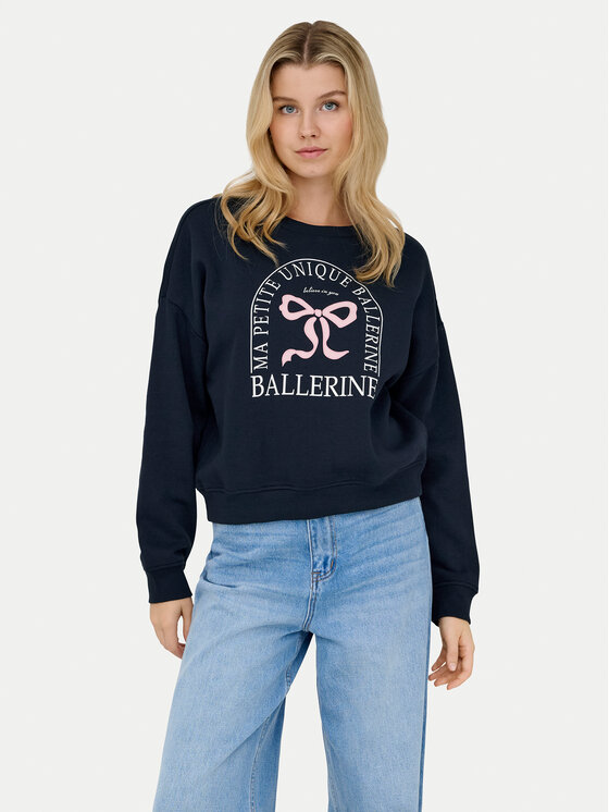 ONLY ONLY Суитшърт 15254183 Тъмносин Loose Fit