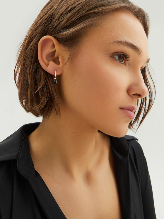 TOUS TOUS Обици Mini Color Ag 1001937700 Сребрист