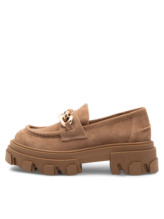 Badura Badura Loafersy SOPHIA-01 Brązowy