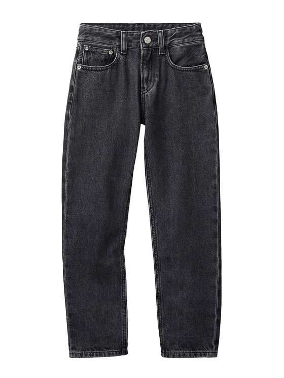 Calvin Klein Jeans Calvin Klein Jeans Дънки IB0IB02602 Черен Straight Fit