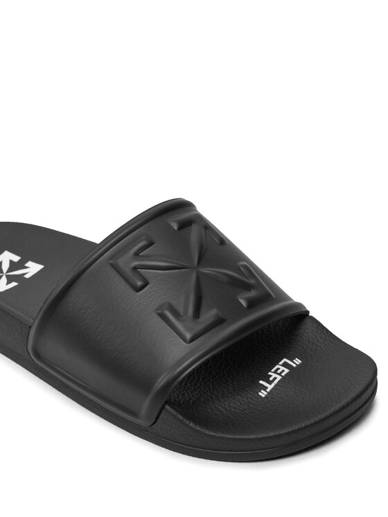 Off-White Off-White Παντόφλες OWIC006S22MAT0011000 Μαύρο