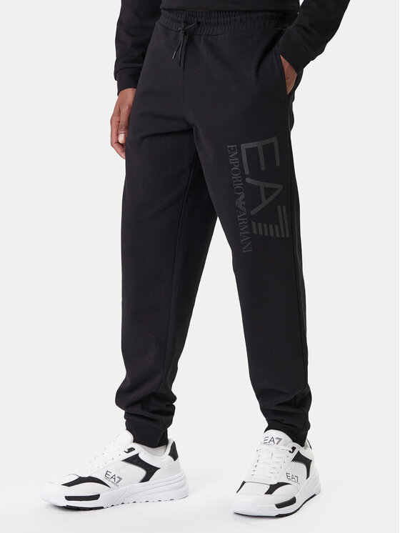 EA7 Emporio Armani EA7 Emporio Armani Teplákové nohavice 7M001415 AF22266 MC005 Čierna Regular Fit