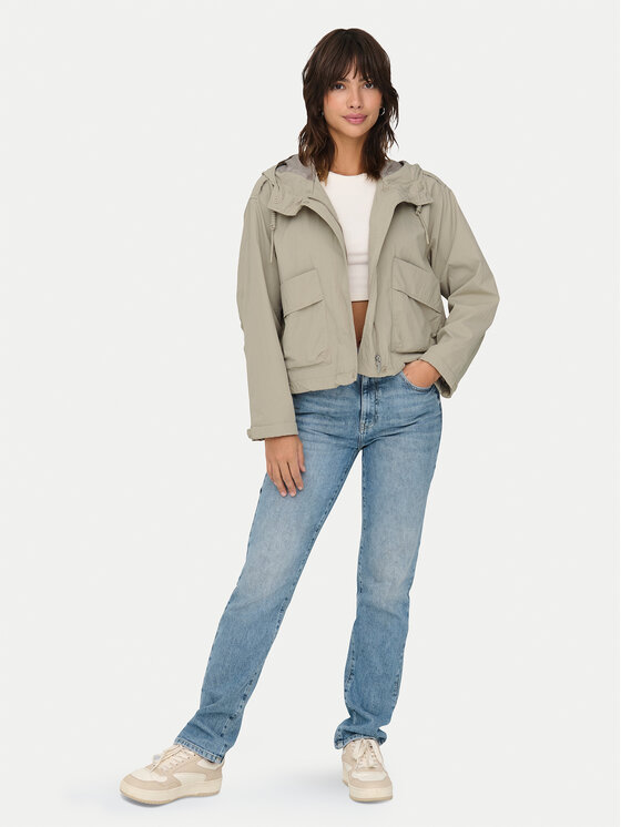 ONLY ONLY Преходно яке Mamba 15308621 Бежов Regular Fit