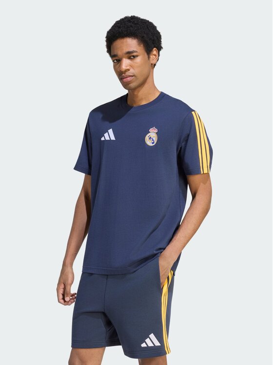 adidas adidas Koszulka techniczna 169218 Niebieski jasny Regular Fit