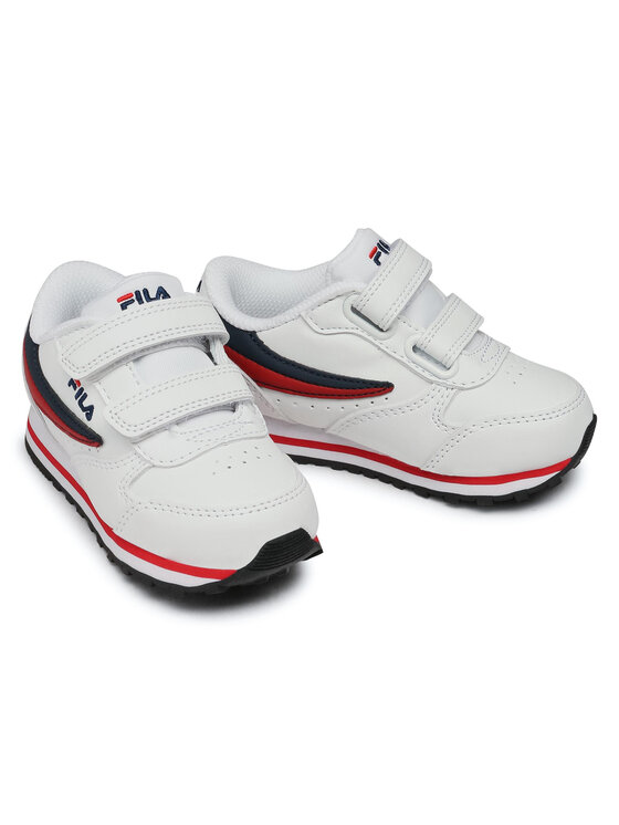 Fila Fila Sneakersy Orbit Velcro Infants 1011080.98F Biela