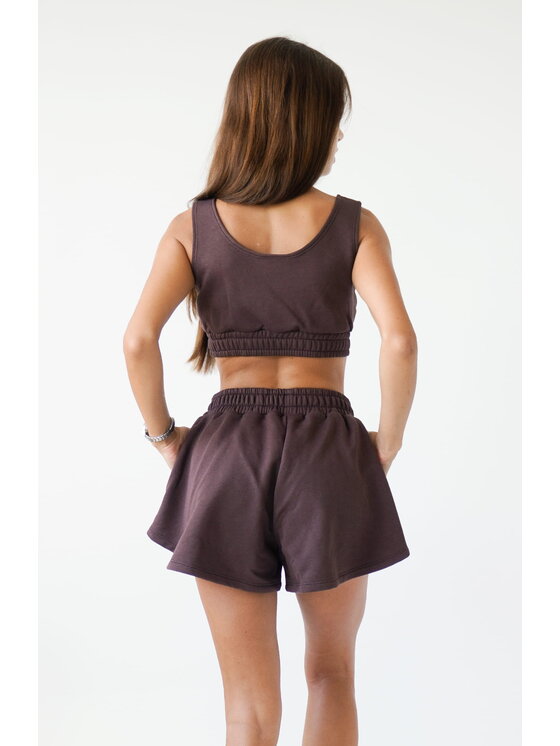 MissDenim MissDenim Dres Flippy Set Brązowy Basic Fit