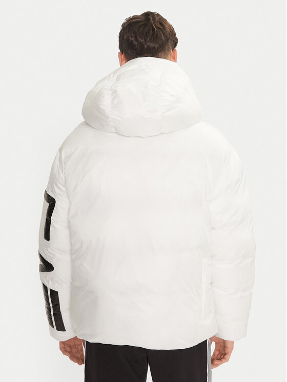 EA7 Emporio Armani EA7 Emporio Armani Žieminė striukė 6DPB19 PNGAZ 1100 Balta Regular Fit