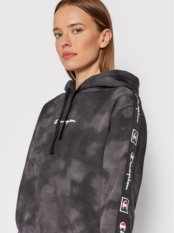 Champion Hoodie Tie Dye Hoodie Mens Black Tie Dye Hoodie Champion