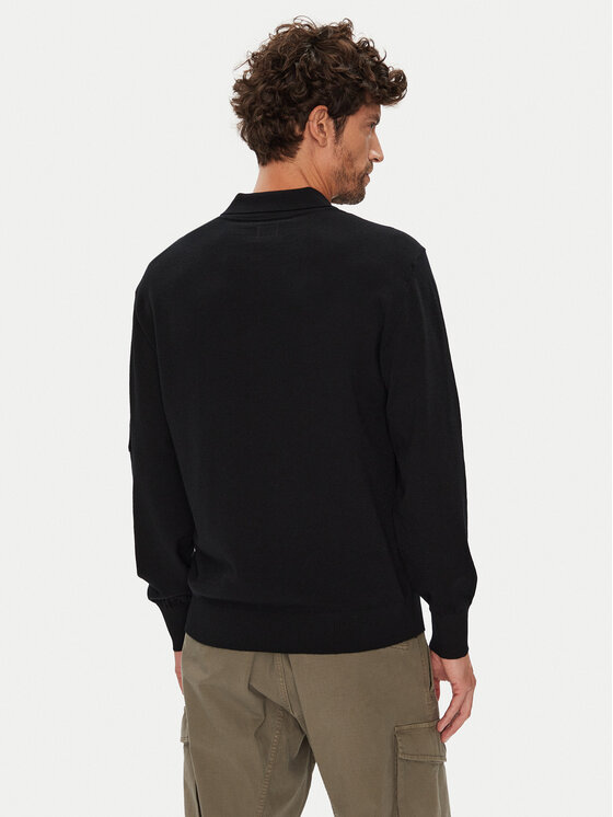 C.P. Company C.P. Company Pulover 19CMKN038A005528A Negru Regular Fit