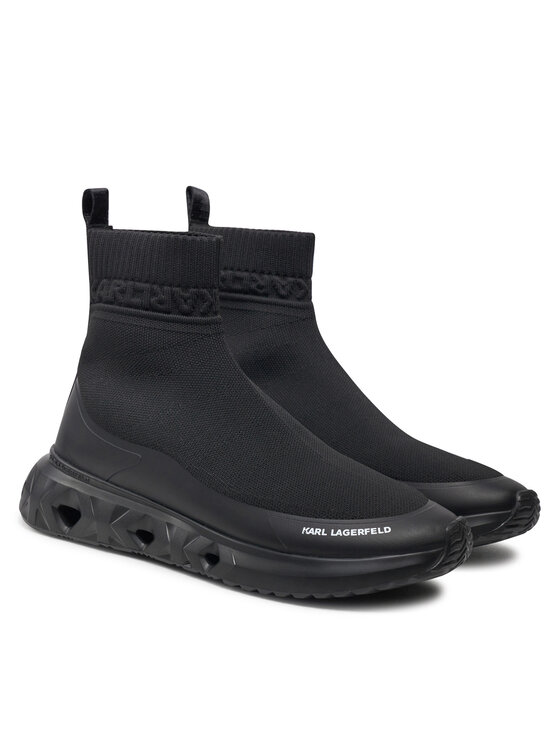 KARL LAGERFELD KARL LAGERFELD Sneakersy KL54644 Čierna