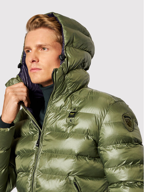 Blauer Blauer Giubbotto invernale 21WBLUC02079 005958 Verde Regular Fit