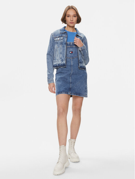 Tommy Jeans Tommy Jeans Jeansjacke Izzie DW0DW16989 Blau Slim Fit