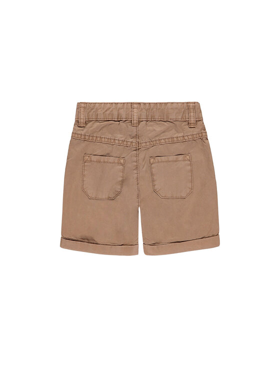 Kanz Kanz Szorty materiałowe 1912655-6022 Brązowy Basic Fit