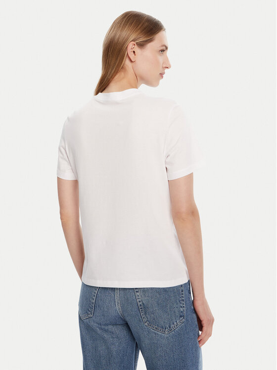 Calvin Klein Jeans Calvin Klein Jeans T-shirt Classic Monologo LV047D873G Bijela Regular Fit