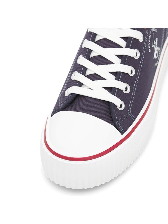 Beverly Hills Polo Club Beverly Hills Polo Club Sneakers aus Stoff W-BHPC027M Dunkelblau