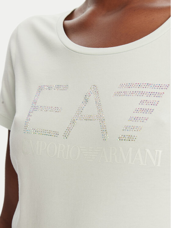 EA7 Emporio Armani EA7 Emporio Armani T-Shirt 7W000094 AF10373 U9060 Błękitny Slim Fit