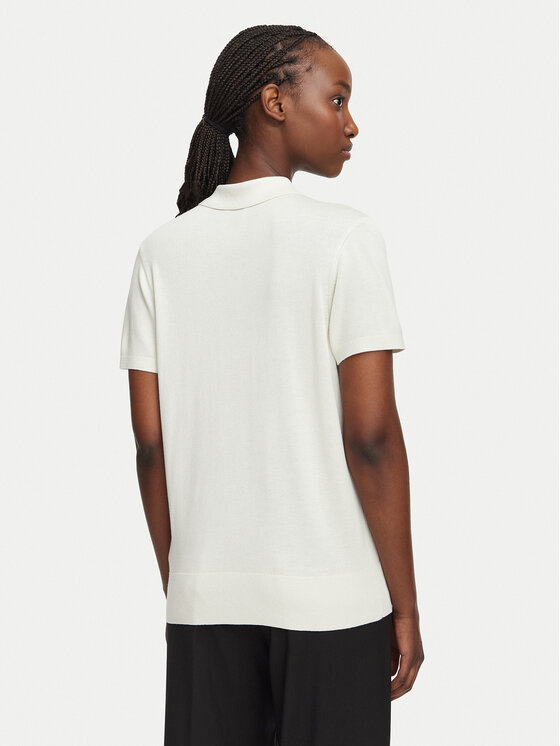 Calvin Klein Calvin Klein Polo LV044G311G Κρεμ Slim Fit