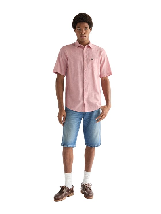 Wrangler Wrangler Szorty jeansowe Colton Short Niebieski Regular Fit