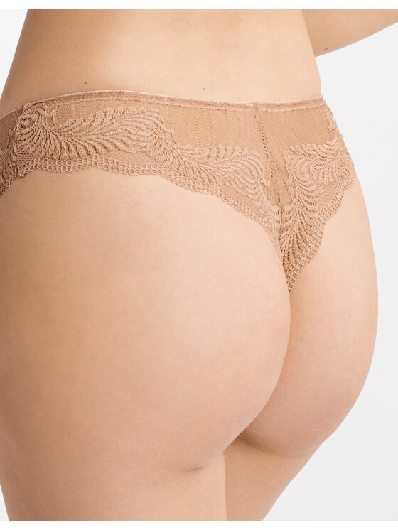 Esotiq Esotiq Stringi 40558 Brązowy