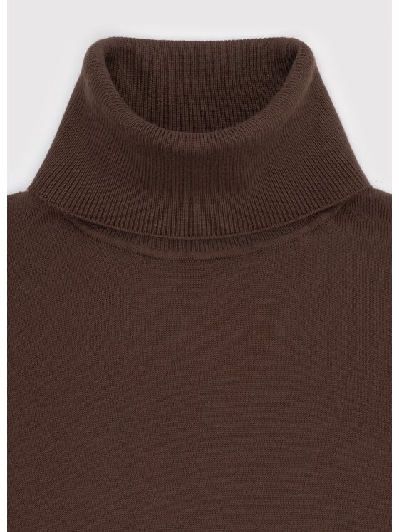 Pako Lorente Pako Lorente Sweter P26WN-2X-016 Brązowy Classic Fit