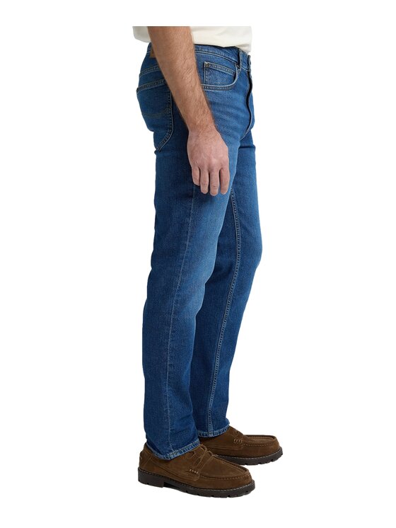Lee Lee Jeansy 112376408 Niebieski Regular Fit