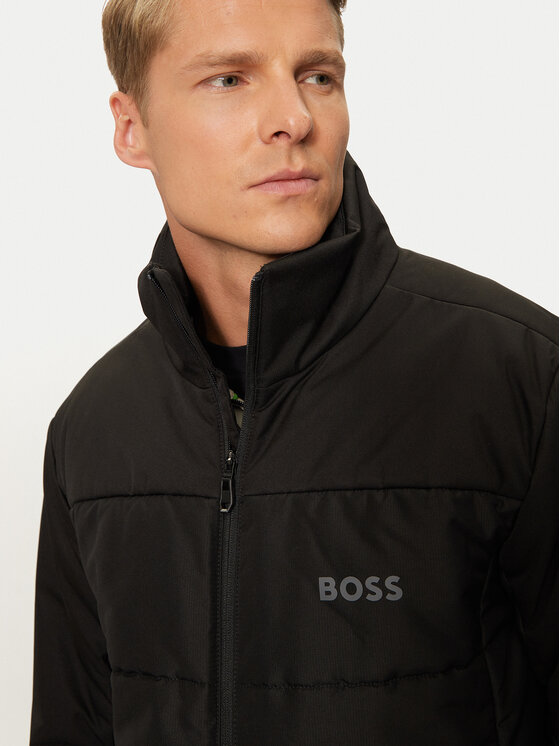 BOSS BOSS Demisezoninė striukė J_Hamar 4 50522668 Juoda Regular Fit