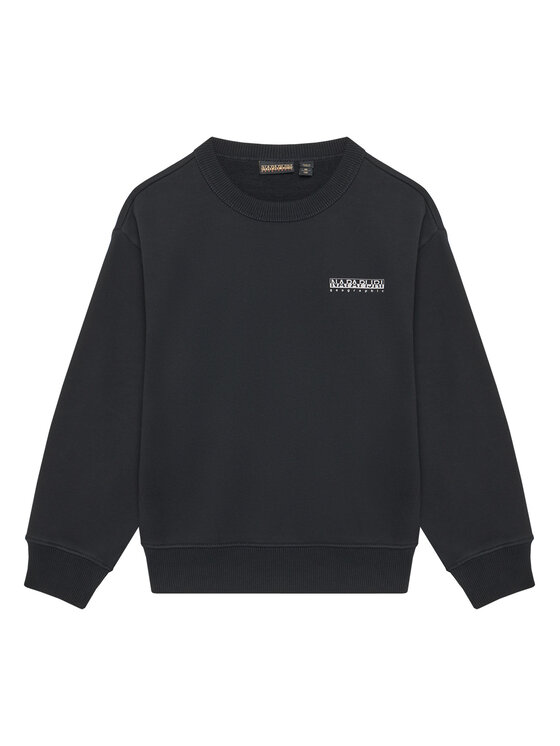 Napapijri Napapijri Μπλούζα NP0A891B9411 M Μαύρο Loose Fit