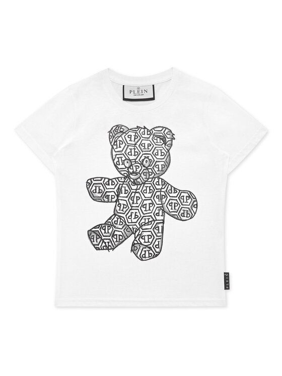 PHILIPP PLEIN PHILIPP PLEIN T-shirt 19971 Bianco Regular Fit