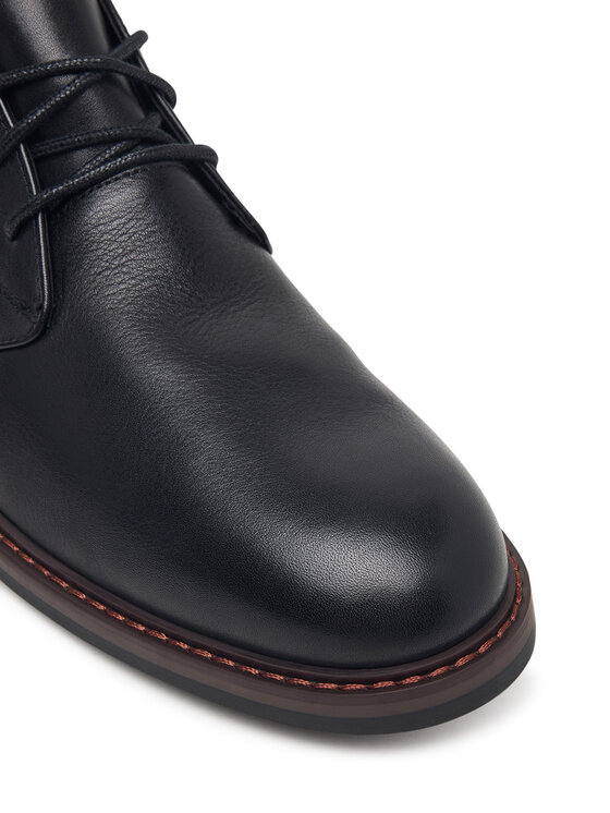 Clarks Clarks Черевики Aldwin2 Chukka 26329522 Чорний