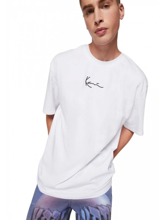 Karl Kani Karl Kani Tričko SMALL SIGNATURE 2 PACK ESSENTIAL TEE Biela Regular Fit