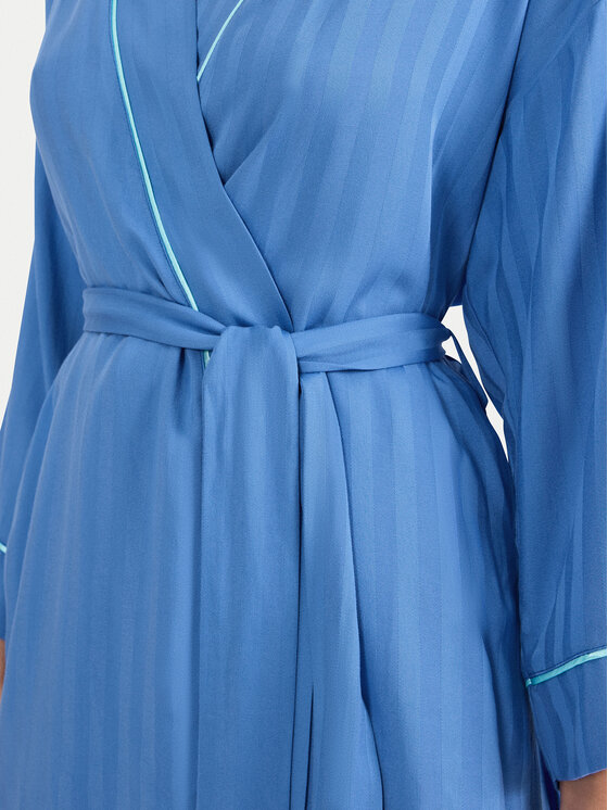 Triumph Triumph Ρόμπα Amourette Jacquard 10227267 Μπλε