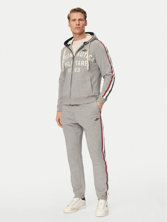 Aeronautica Militare Trening 261TF0107UF00677 Gri Regular Fit