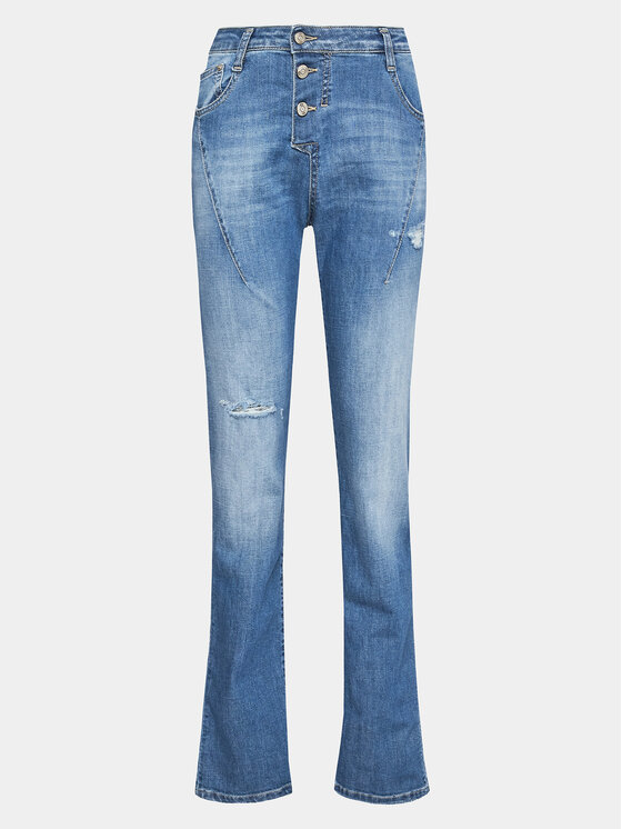 Please Jeans hlače P0VVBQ2EPA Modra Skinny Fit