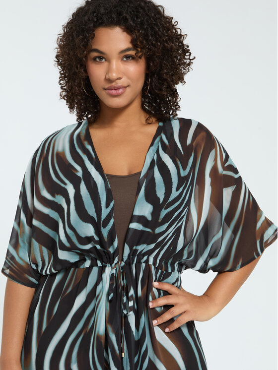 Fiorella Rubino Fiorella Rubino Sukienka wieczorowa 7021L101198N0Z2 Brązowy Regular Fit