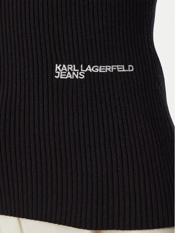 Karl Lagerfeld Jeans Karl Lagerfeld Jeans Maglione B4W18001 Nero Slim Fit