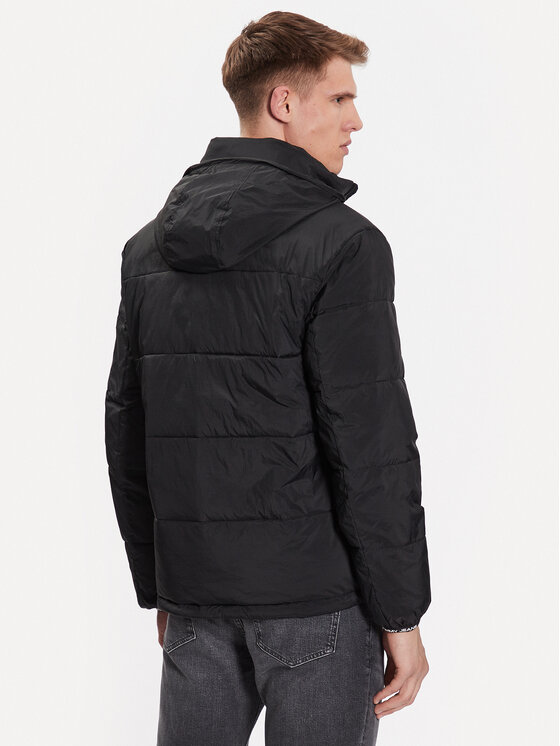 Tommy Jeans Tommy Jeans Μπουφάν μεταβατικό Tape Detail DM0DM16578 Μαύρο Regular Fit