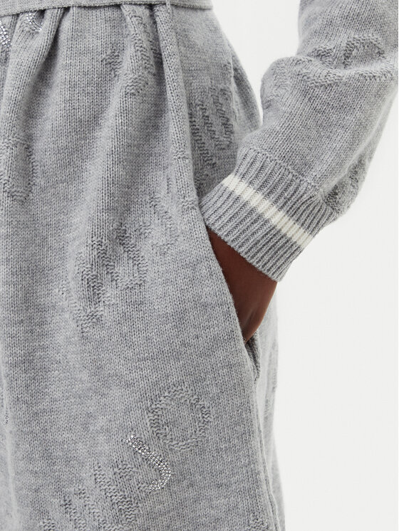 Liu Jo Sport Liu Jo Sport Cardigan TF4216 MS55L Gri Regular Fit