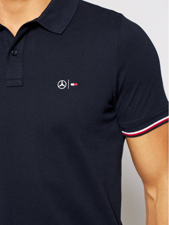 Tommy Hilfiger Tailored TOMMY X MERCEDES-BENZ - Polo - blue/bleu marine 